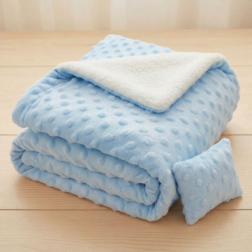 COBIJA TERMICA CON ALMOHADA