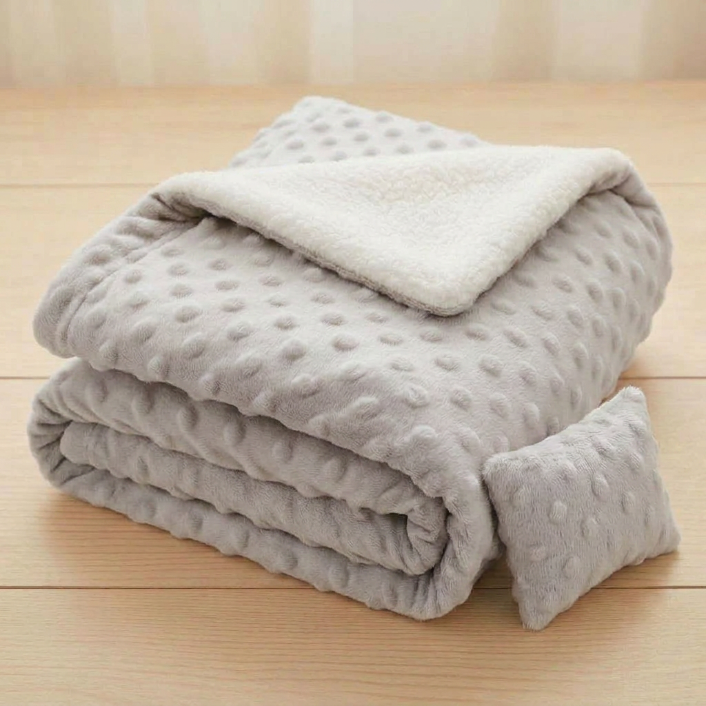 COBIJA TERMICA CON ALMOHADA