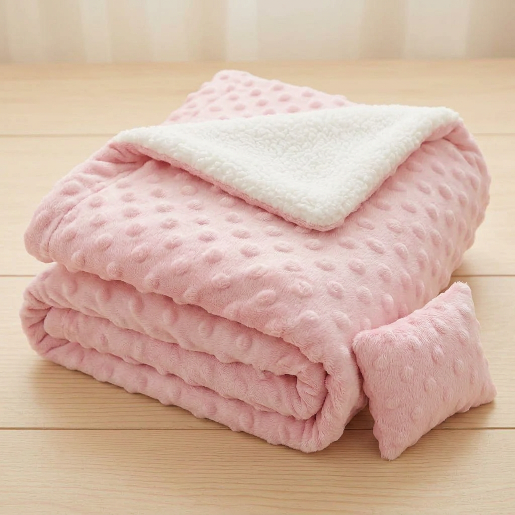 COBIJA TERMICA CON ALMOHADA