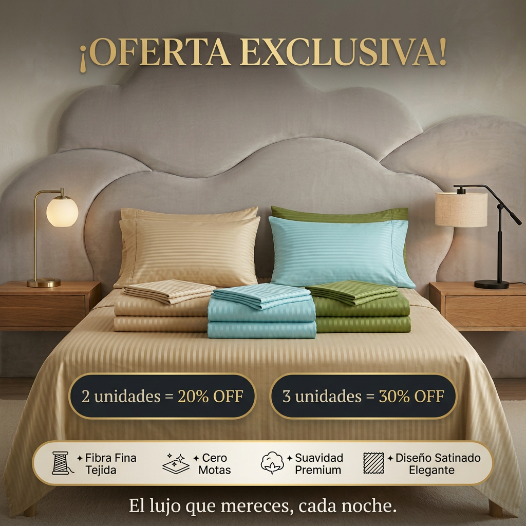 Juego de sábanas Premium de Lujo